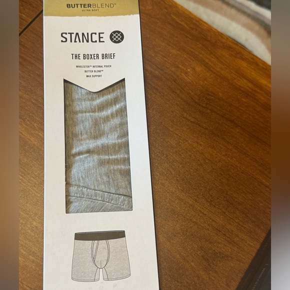 Stance Boxer Briefs - Gray boxer briefs NWT - Picture 2 of 6